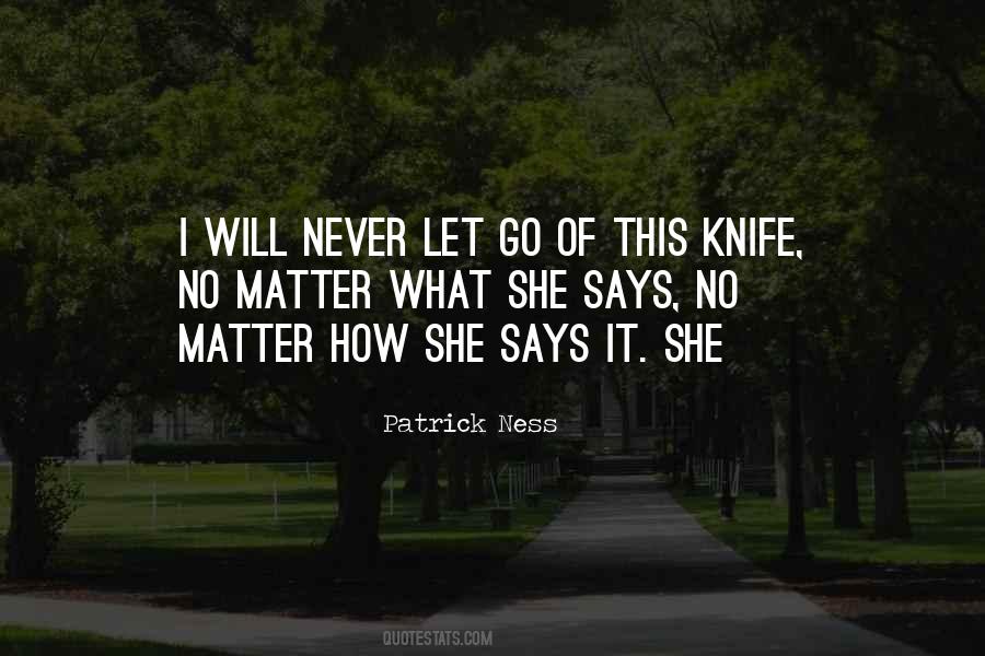Quotes About Never Let Go #1698676