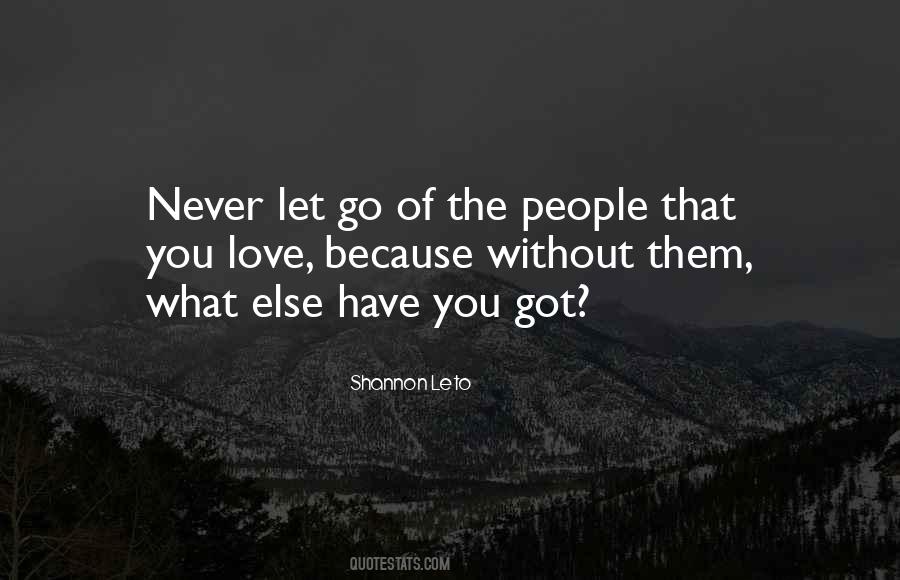 Quotes About Never Let Go #235654