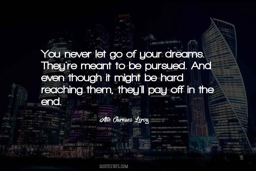 Quotes About Never Let Go #421040