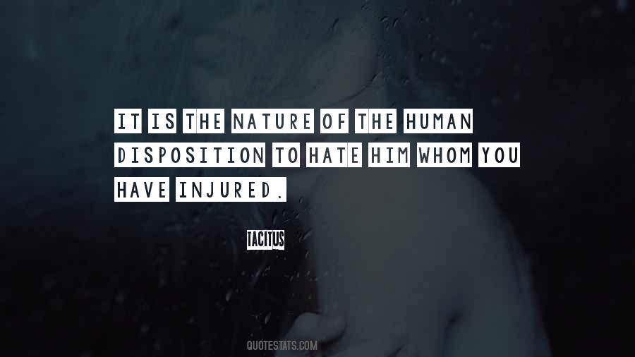 Quotes About Nature Of Humans #12709