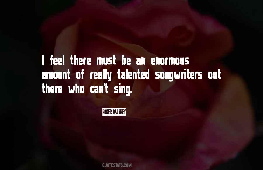 Quotes About Songwriters #539668