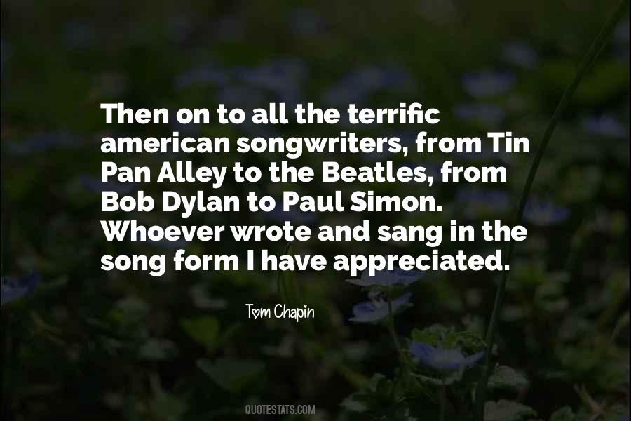 Quotes About Songwriters #760160