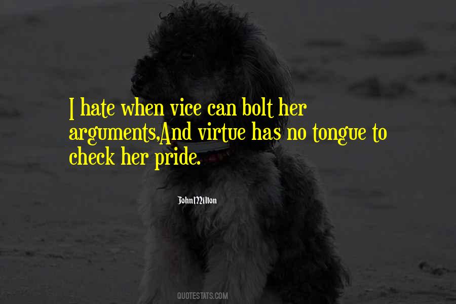 Quotes About Virtue And Vice #581302