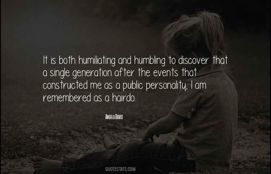 Quotes About Humbling Ourselves #324122