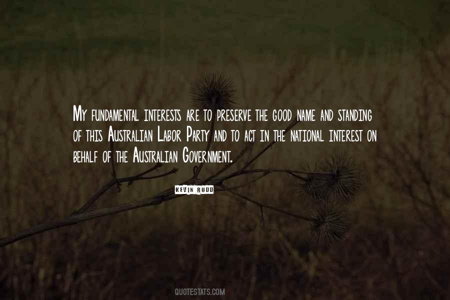 Australian Government Quotes #1507393