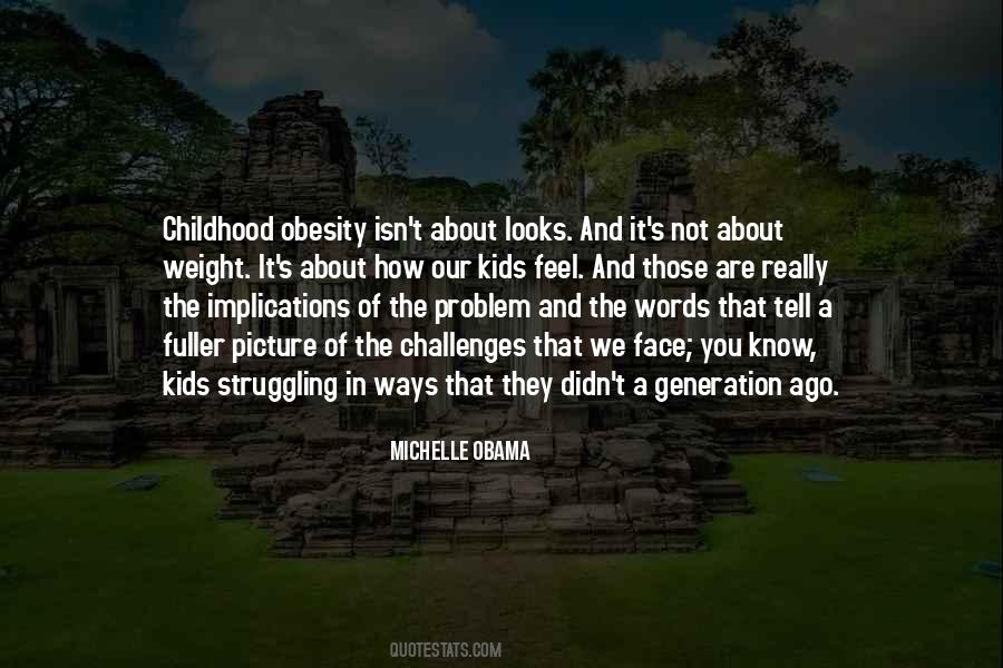 Quotes About Childhood Obesity #219792
