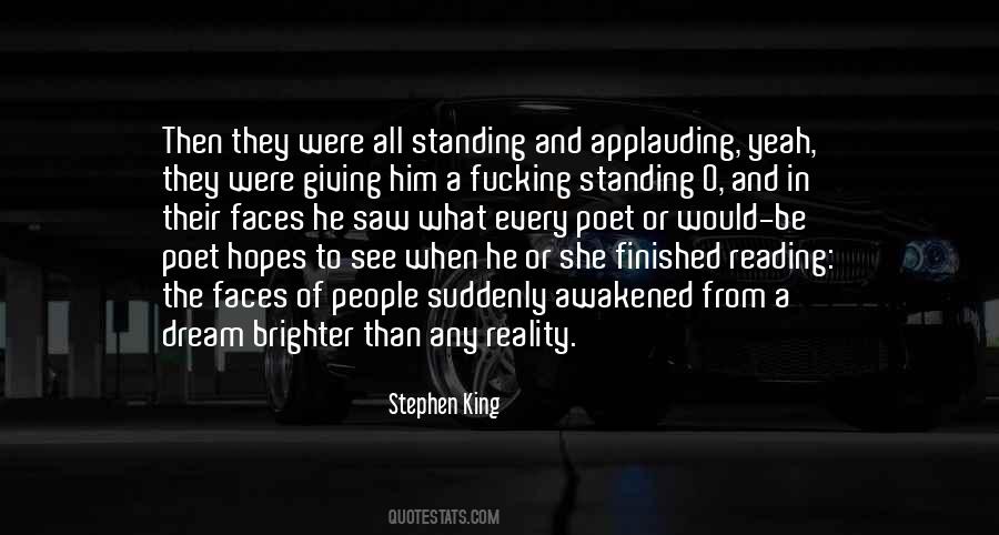Quotes About Applauding #1686583