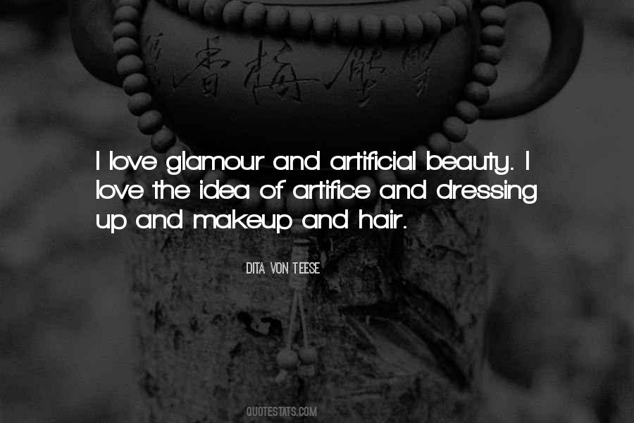 Quotes About Artificial Beauty #1270421
