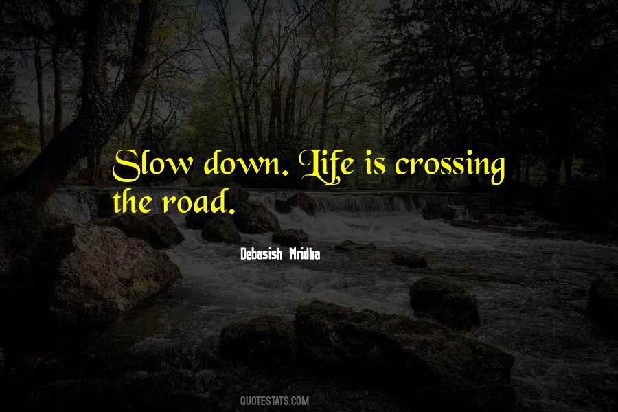 Life Is Crossing The Road Quotes #1108397