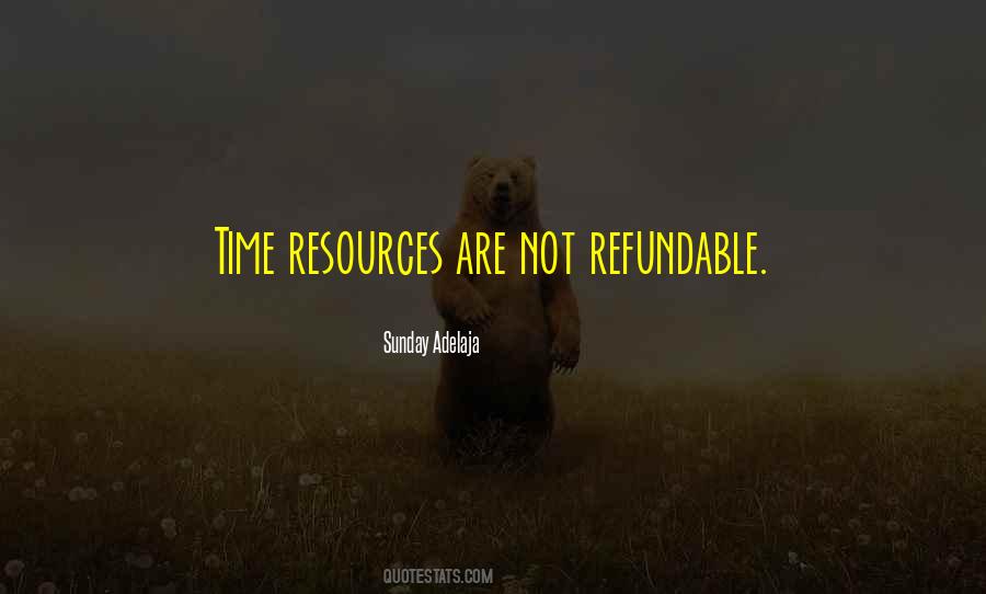 Time Resources Quotes #39174