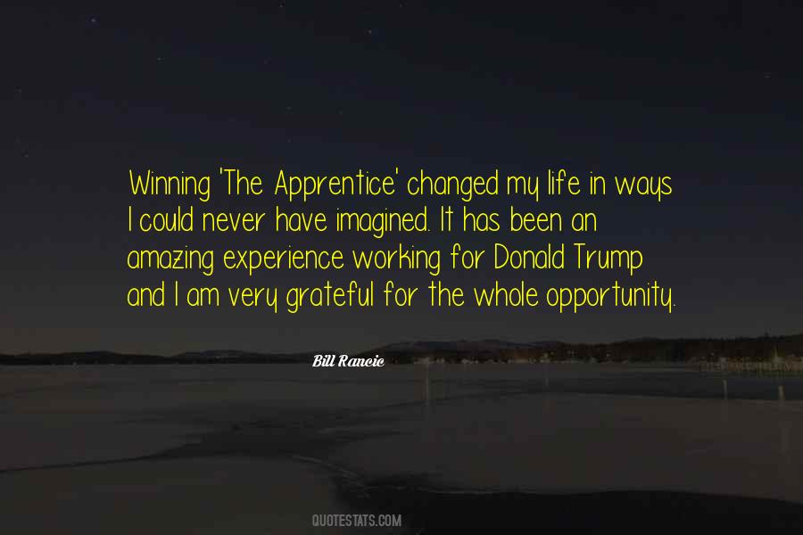 Quotes About Apprentice #1207819