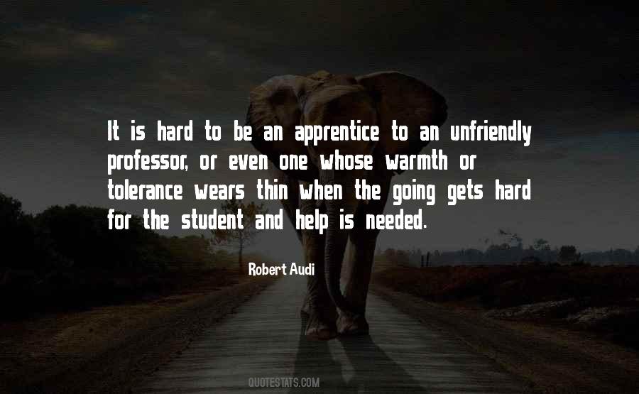 Quotes About Apprentice #330556