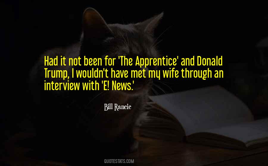 Quotes About Apprentice #568001