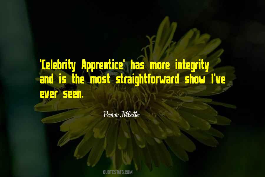 Quotes About Apprentice #581347