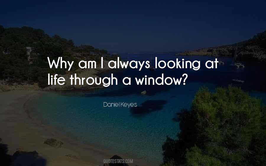 Looking Through A Window Quotes #1573083