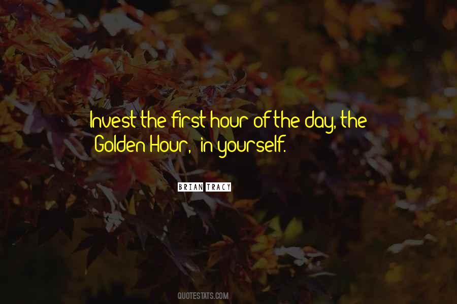 Quotes About Hours In The Day #248117