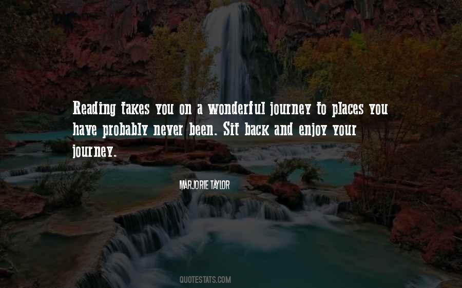 Quotes About Wonderful Journey #1008680