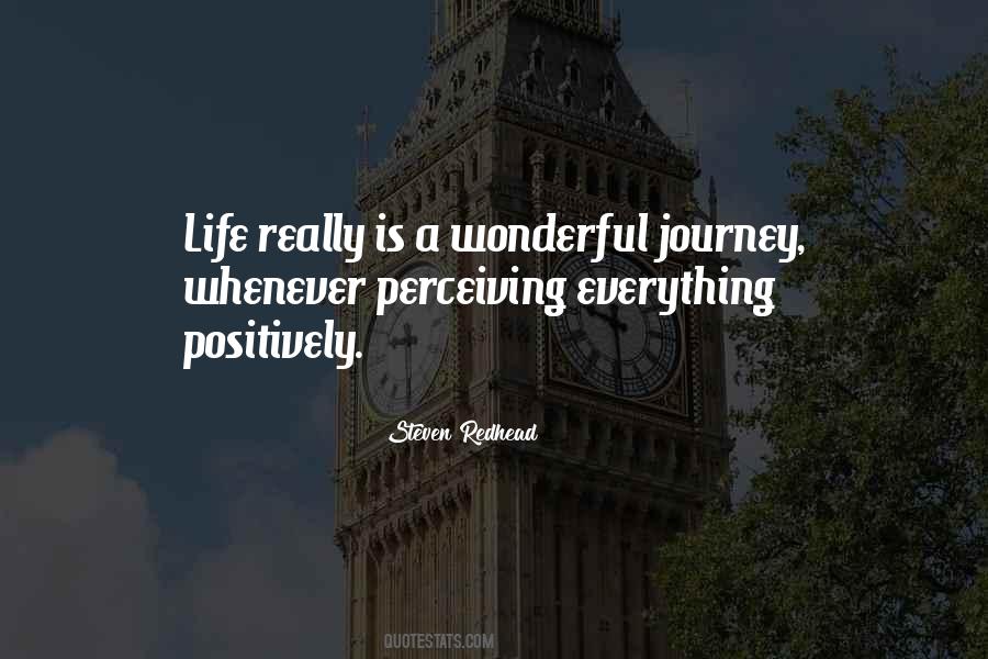 Quotes About Wonderful Journey #1481236