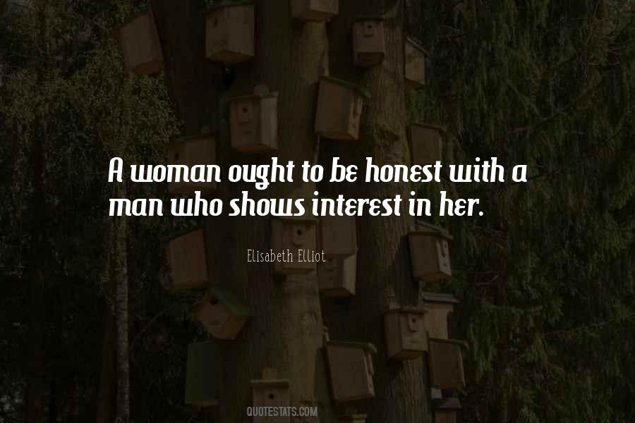 Quotes About Honest Woman #663797