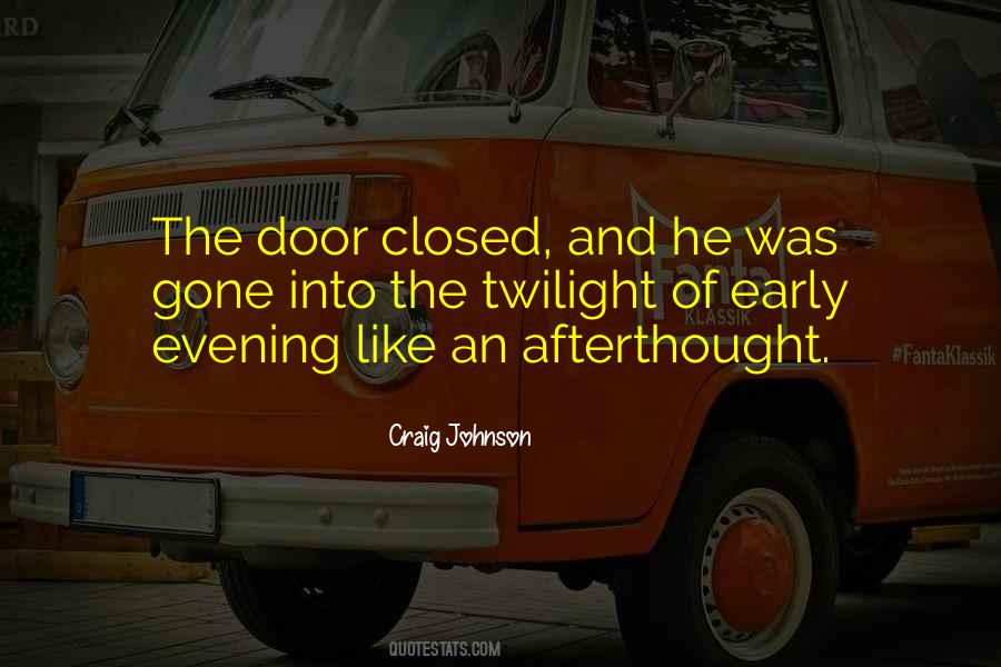 Quotes About Afterthought #1285233