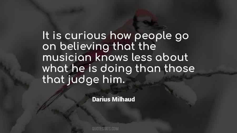 Judge Less Quotes #1270341