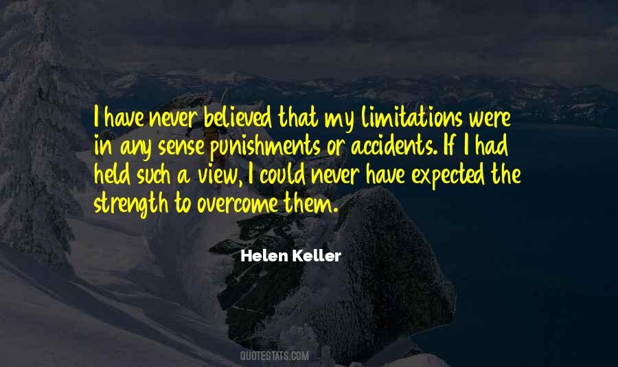 Quotes About Limitations Overcoming #387443