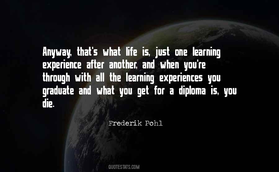 Quotes About Learning From Bad Experiences #1400680