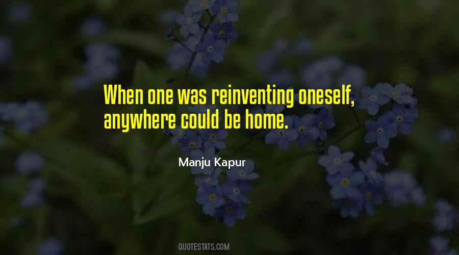 Quotes About Reinventing Oneself #1111427