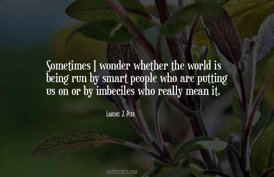 Quotes About Sometimes I Wonder #856503