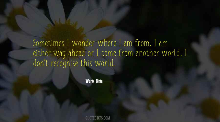 Quotes About Sometimes I Wonder #970088