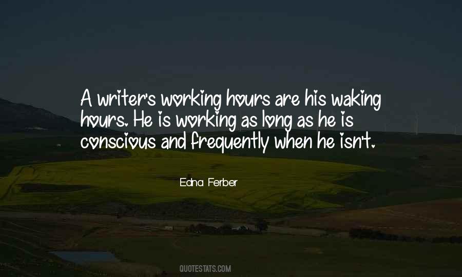 Quotes About Working Long Hours #1339193