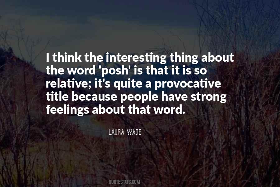 Quotes About People's Feelings #13821