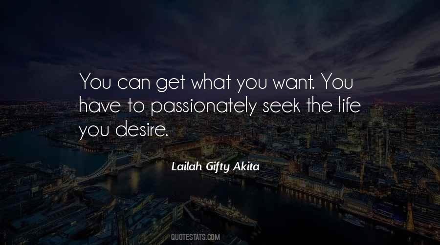 Quotes About The Desire To Live #321648