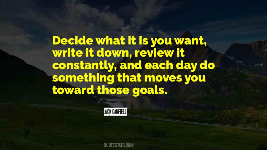 Quotes About Writing Down Goals #1572272