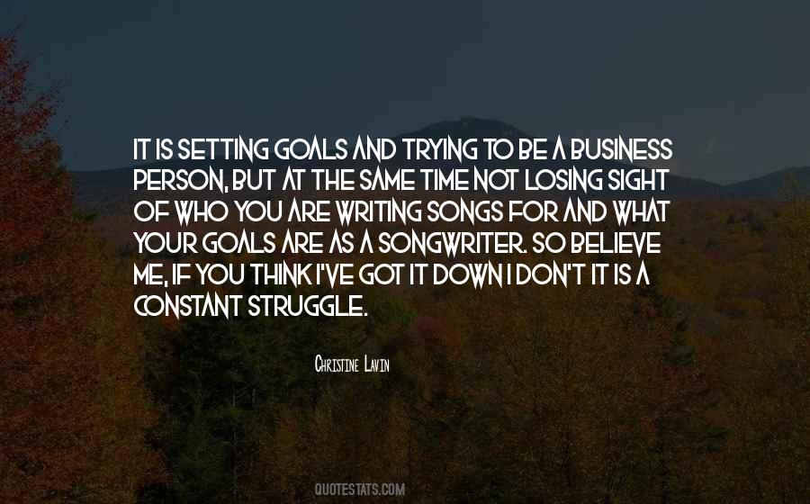 Quotes About Writing Down Goals #574103