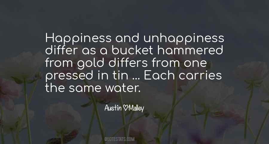 Happiness And Unhappiness Quotes #812844