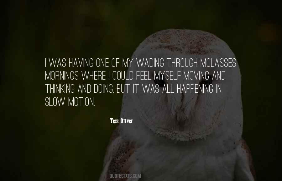 Quotes About Slow Motion #413641