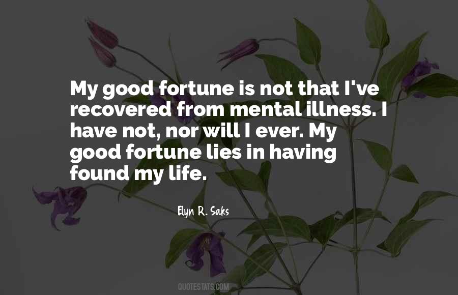Quotes About Mental Illness #1399725