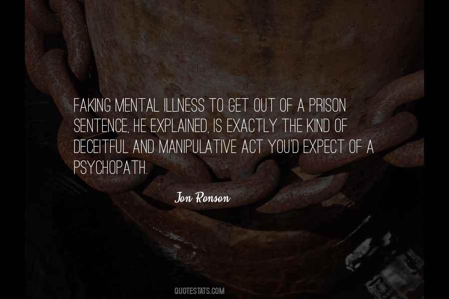 Quotes About Mental Illness #1674757