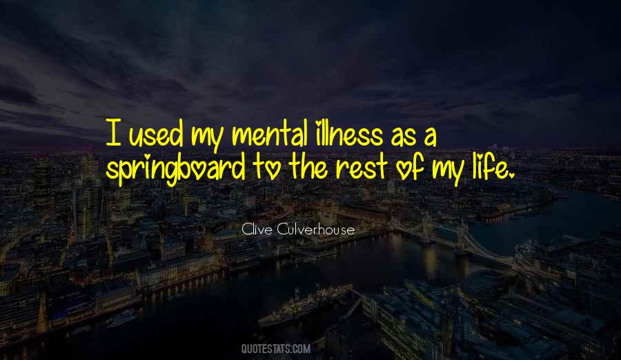 Quotes About Mental Illness #1828908