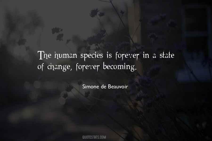 Quotes About Human Species #147511