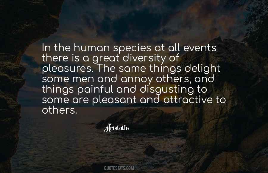 Quotes About Human Species #1596417