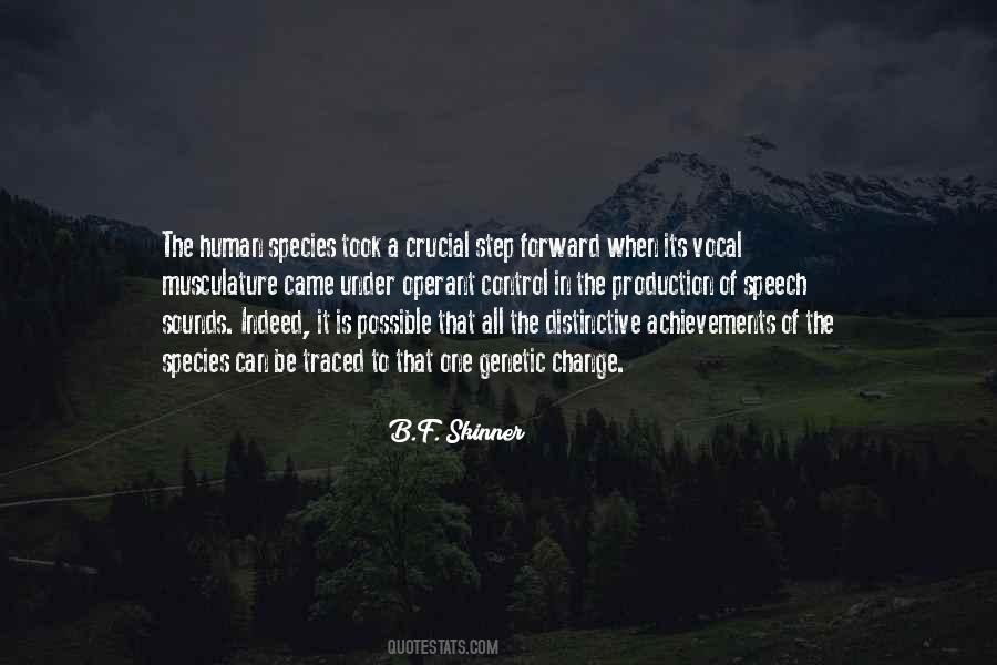 Quotes About Human Species #1636409