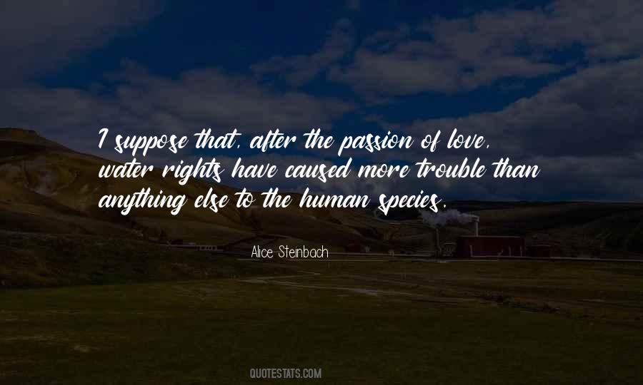 Quotes About Human Species #449245