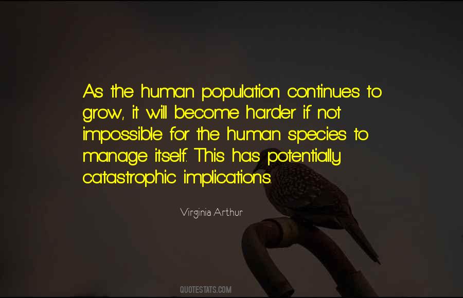 Quotes About Human Species #999052
