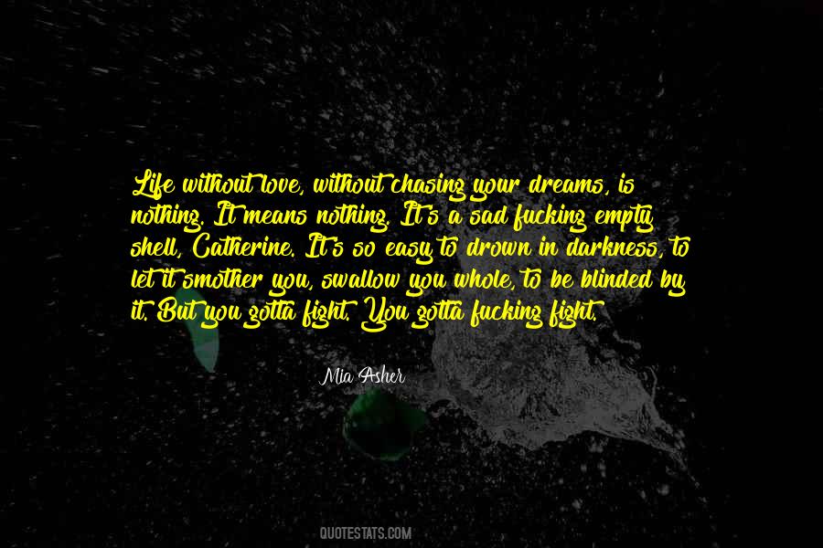 Quotes About Fight For Your Dreams #944578