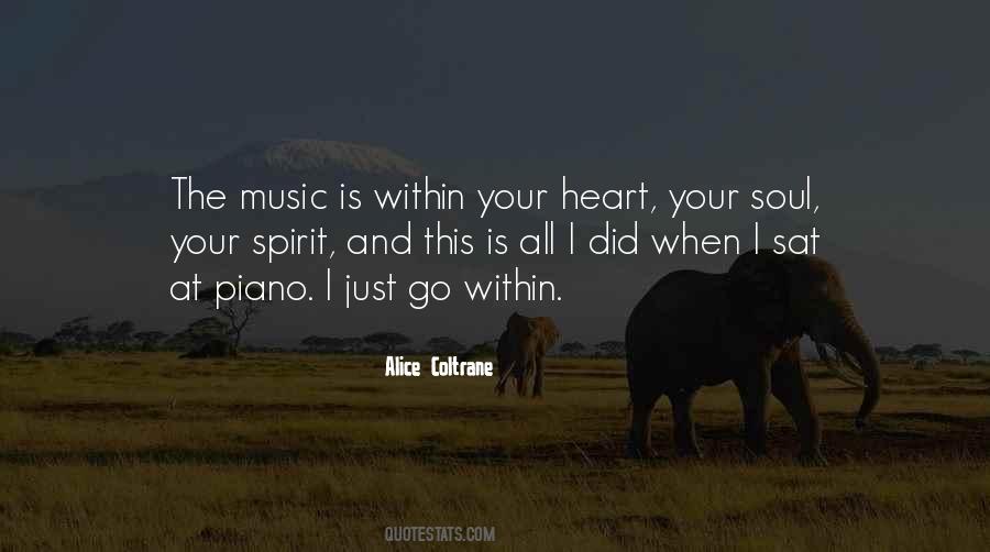 Quotes About Music And Your Heart #1758519