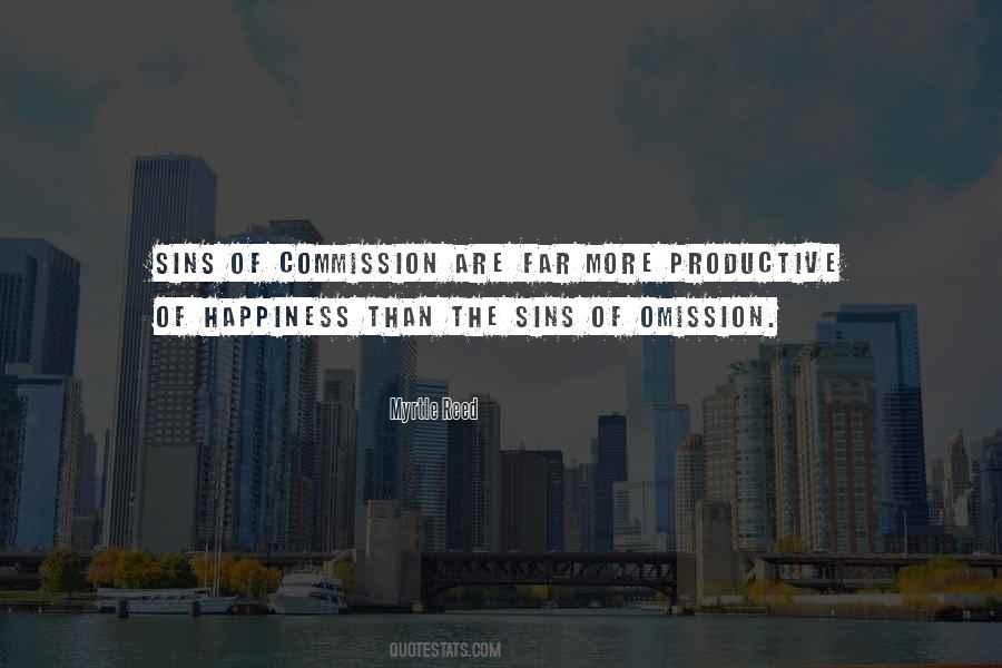 Quotes About Sin Of Omission #1385677