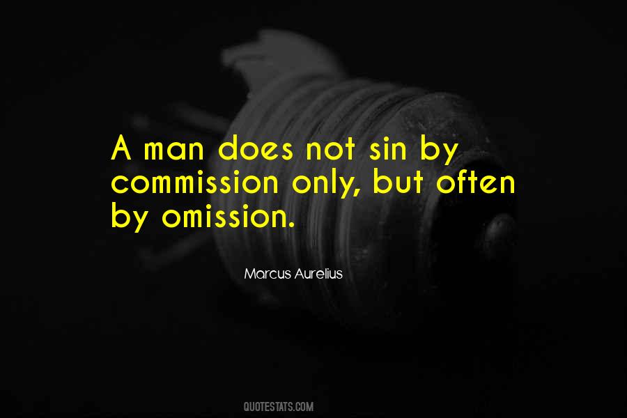 Quotes About Sin Of Omission #1657890