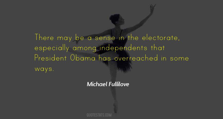 Quotes About Electorate #925135